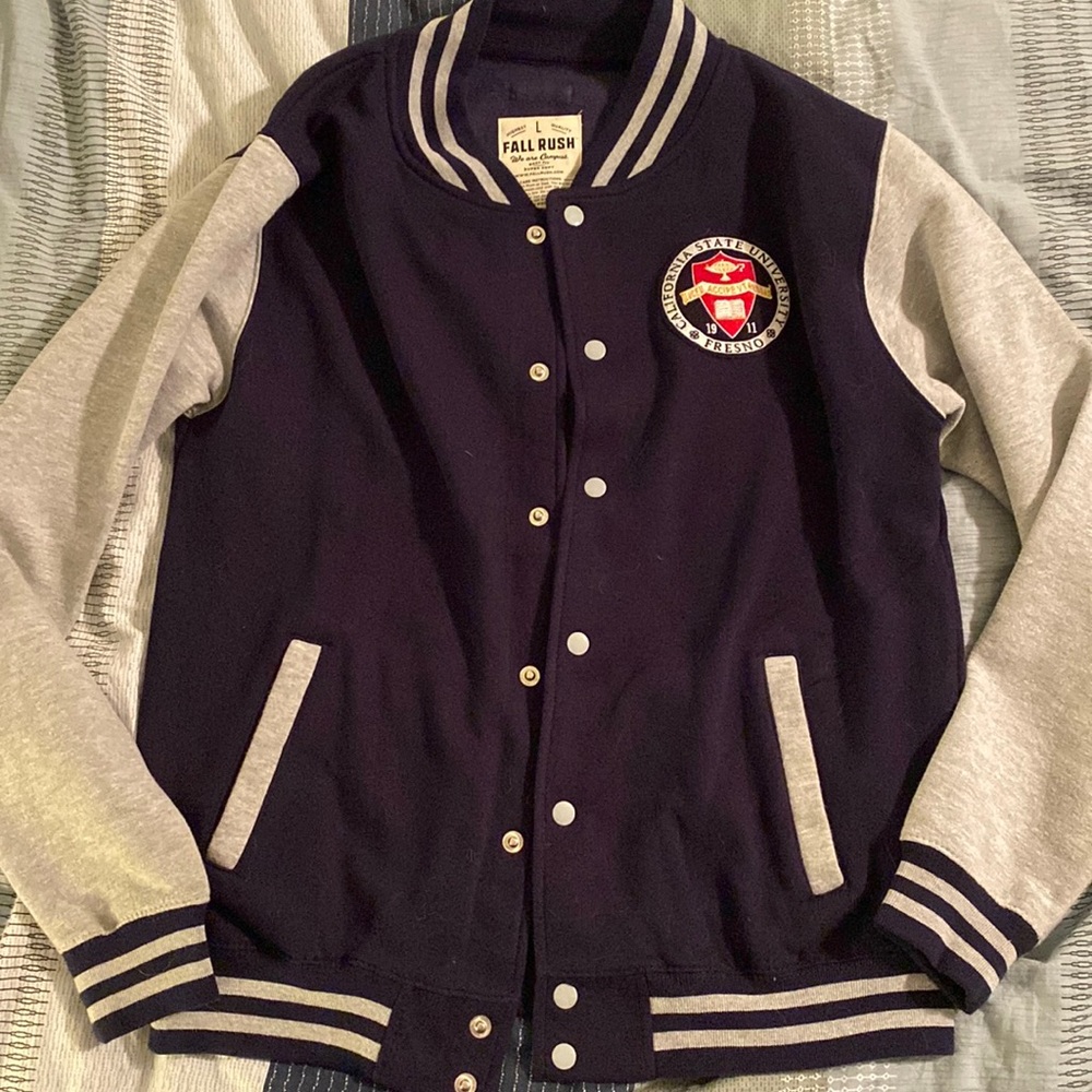 Fall Rush CAL STATE letterman jacket